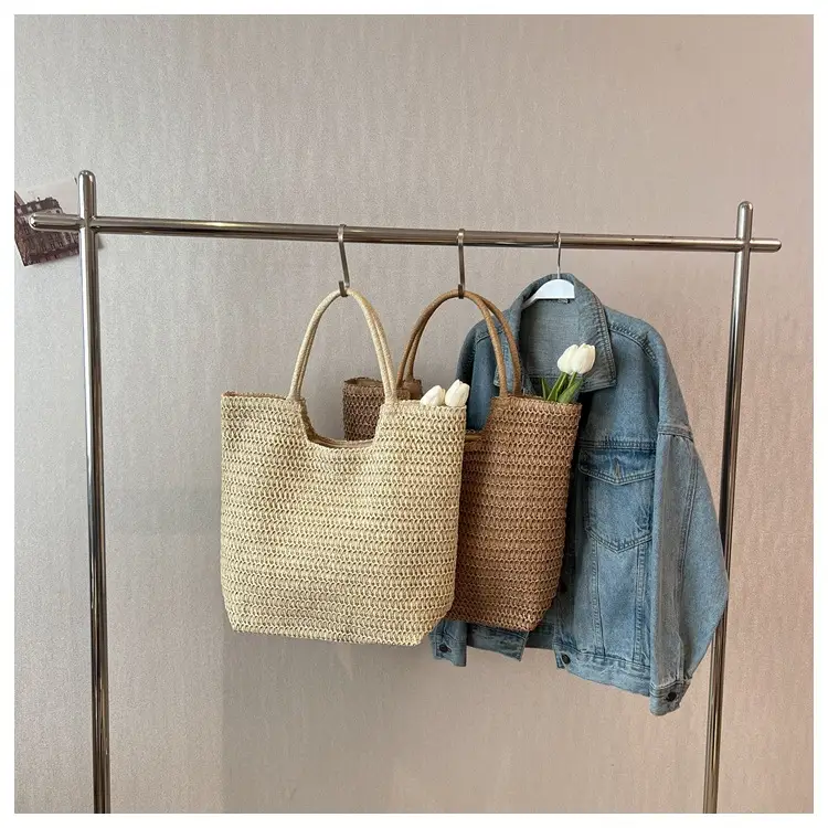 New Summer Straw Shoulder Bag Large Capacity Women — feature 18