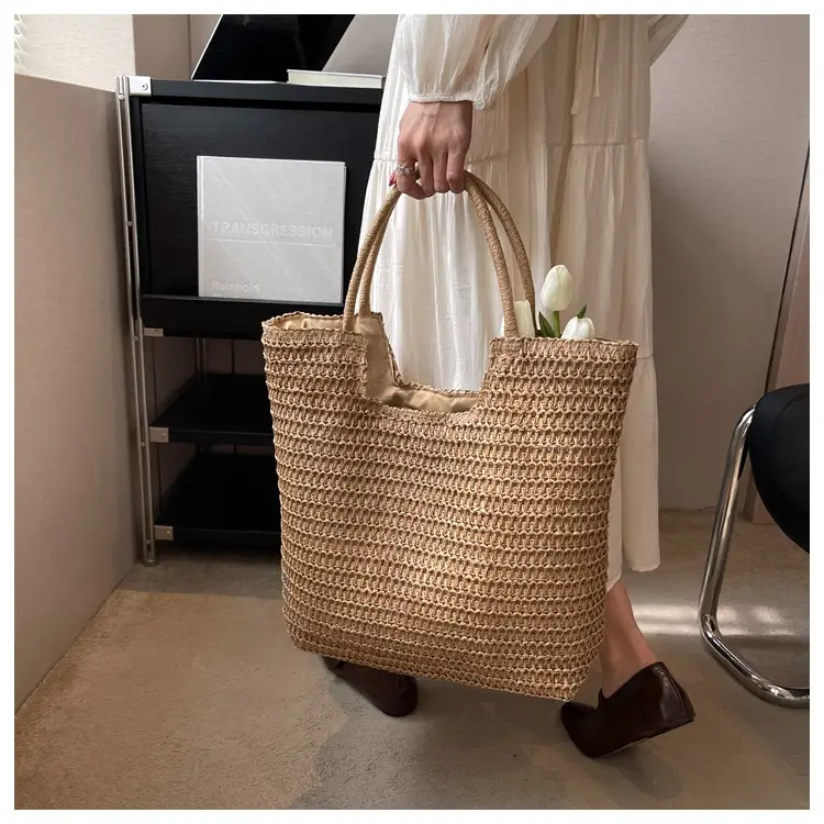 New Summer Straw Shoulder Bag Large Capacity Women — feature 28