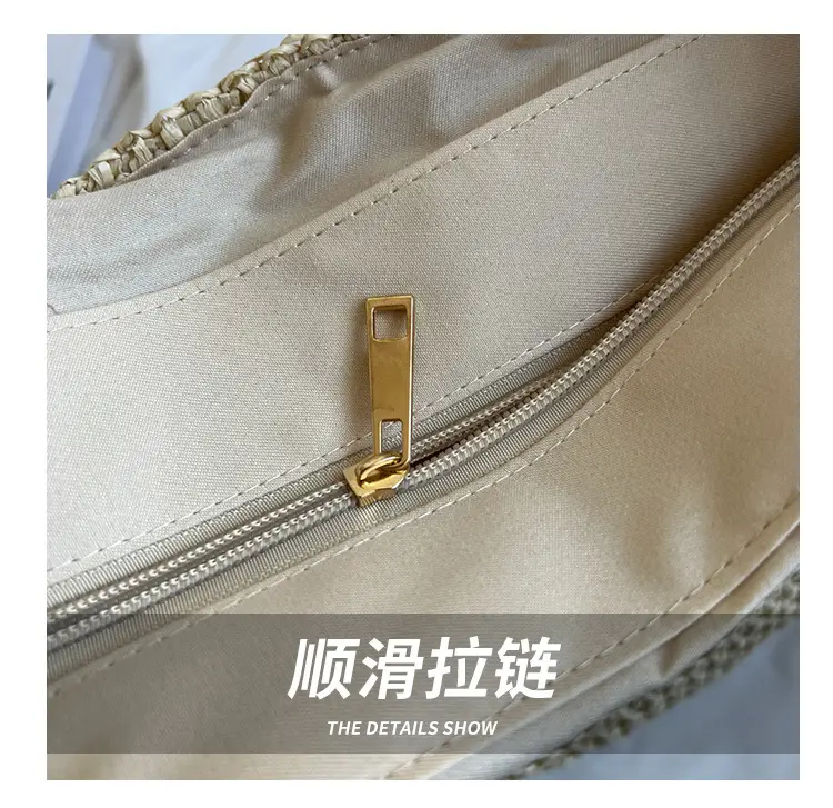 New Summer Straw Shoulder Bag Large Capacity Women — feature 7