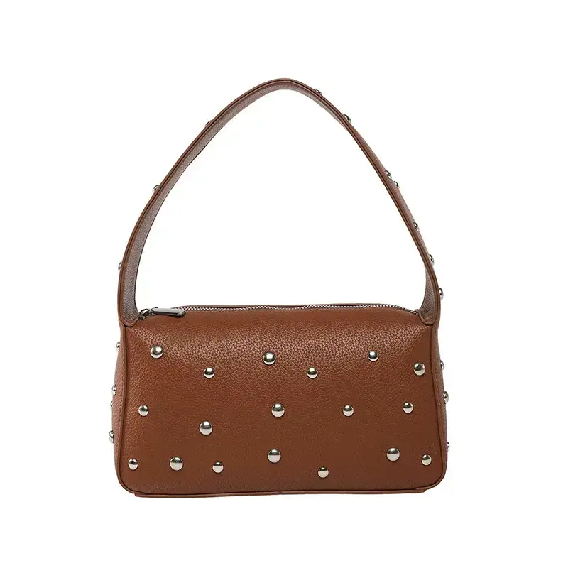 Pink Rivet Handbag Women Summer 2025