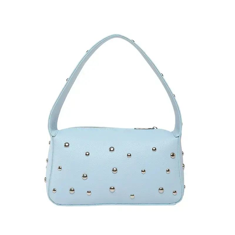 Pink Rivet Handbag Women Summer 2025