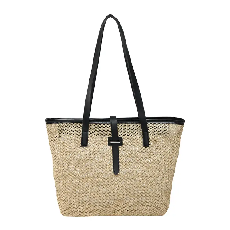 Fashionable Woven Shoulder Bag 2025 New Large Capacity - Image 8