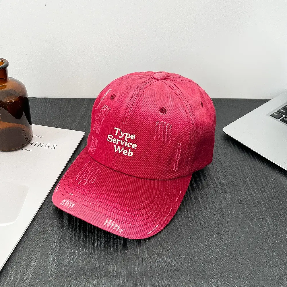 Women Baseball Caps Gradient Color Large Cap — feature 9
