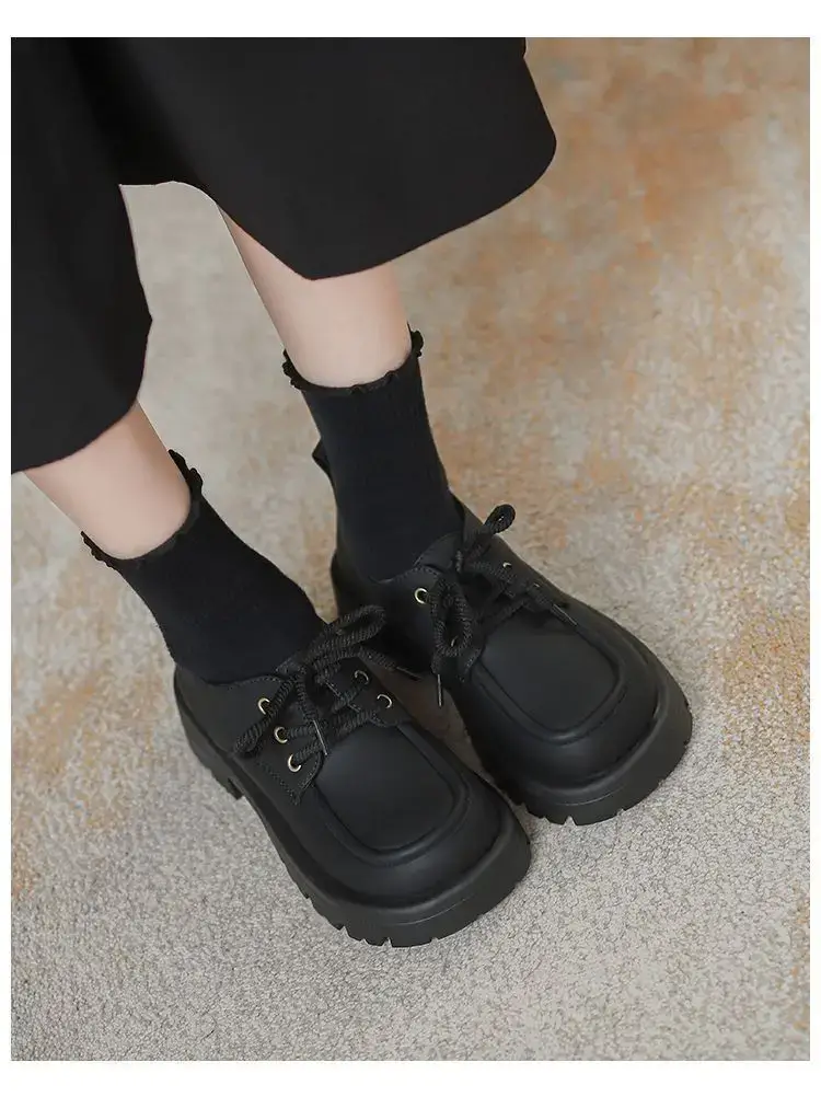 2025 Black Mary Jane Loafers Women's Small — feature 10