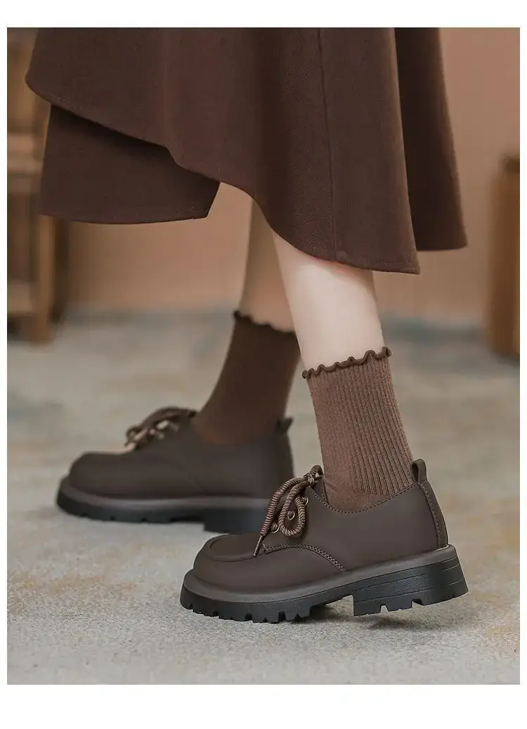 2025 Black Mary Jane Loafers Women's Small — feature 15
