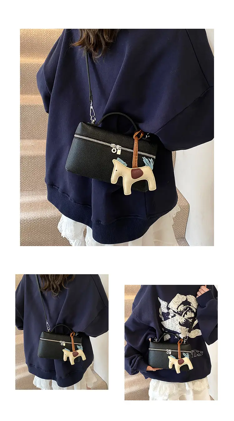 Women's Cream Elephant Design Shoulder Bag 2025 — feature 14