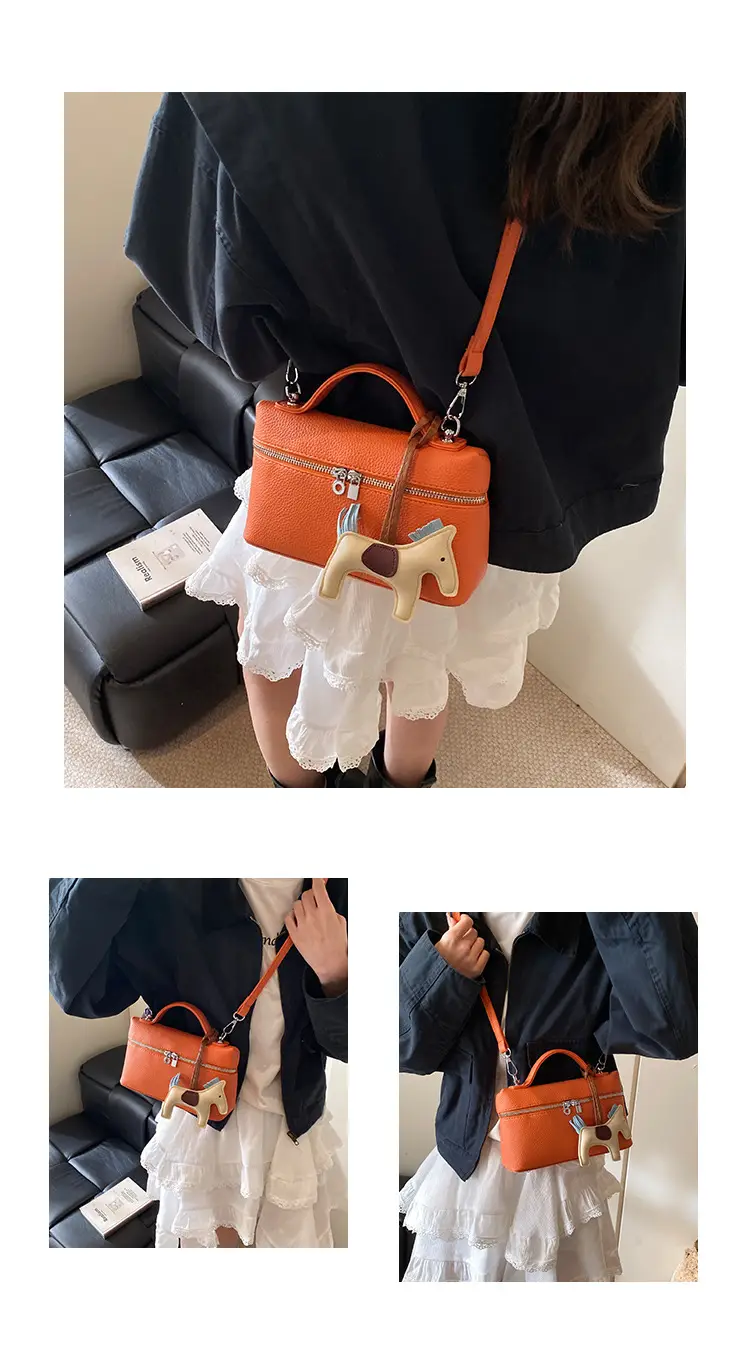 Women's Cream Elephant Design Shoulder Bag 2025 — feature 16