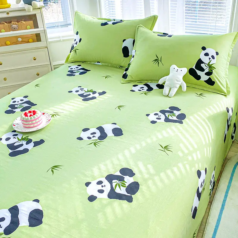 [skin-friendly delicate] children's cartoon cotton sheets single 1.2 single bed 1.5 meters 1.8m dormitory quilt