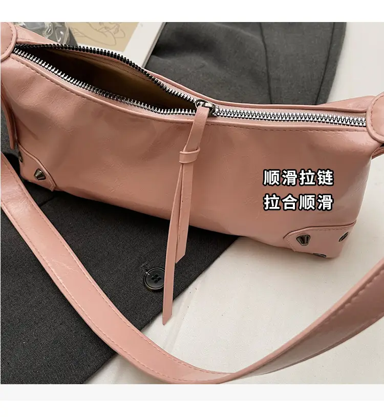 2025 New Niche Design Underarm Bag Women's Leather Crossbody — feature 4