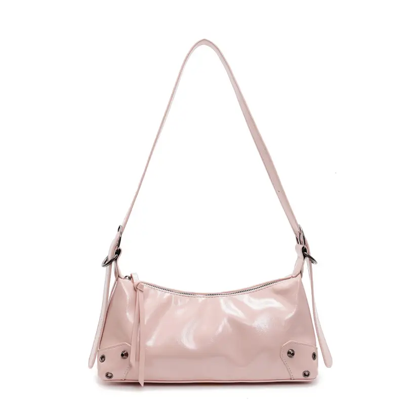 2025 New Niche Design Underarm Bag Women's Leather Crossbody - Image 3