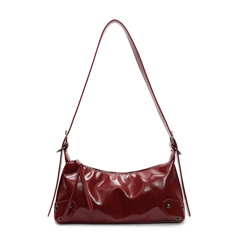 2025 New Niche Design Underarm Bag Women's Leather Crossbody - Image 5