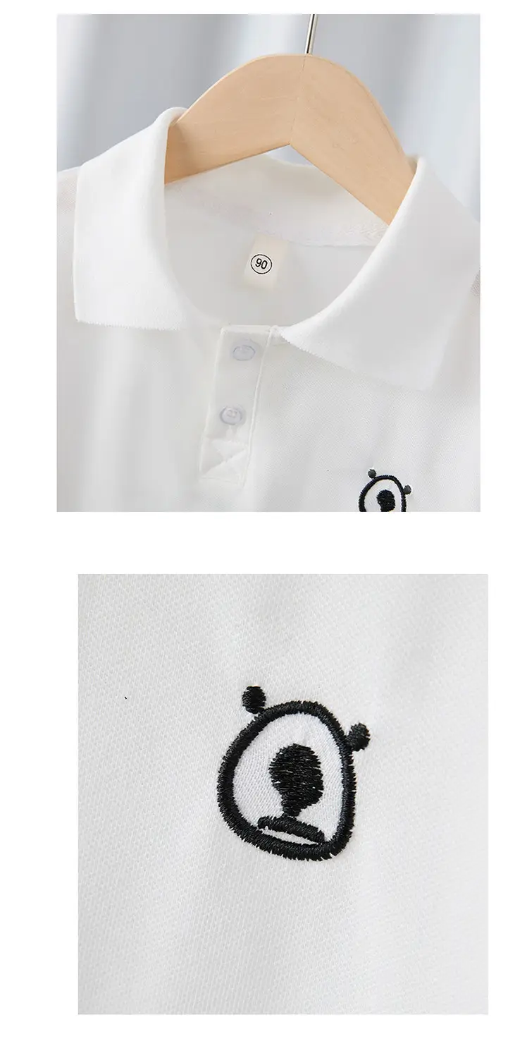 Boys Pure Color T-Shirt Summer 2025 Medium Large Kids — feature 10