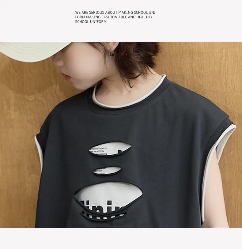 Boys Sleeveless Cotton T-Shirt Summer 2026 — feature 12