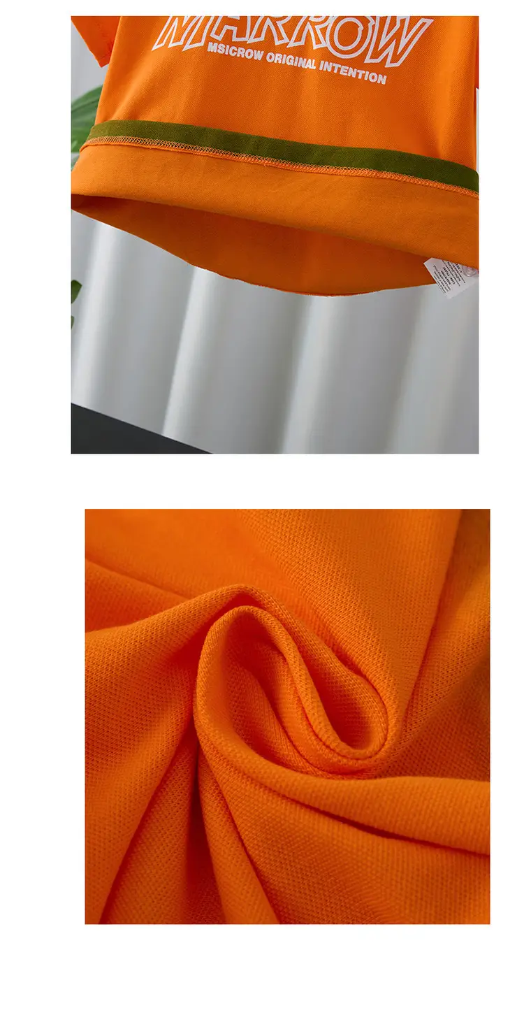 Orange Marrow Graphic Polo Shirt for Boys 2025 — feature 12