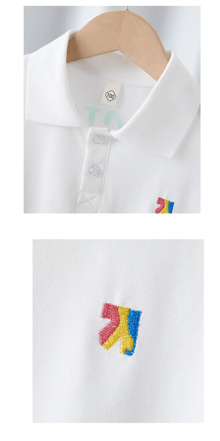Boys' Cotton Graphic T-Shirt White Summer 2025 — feature 10