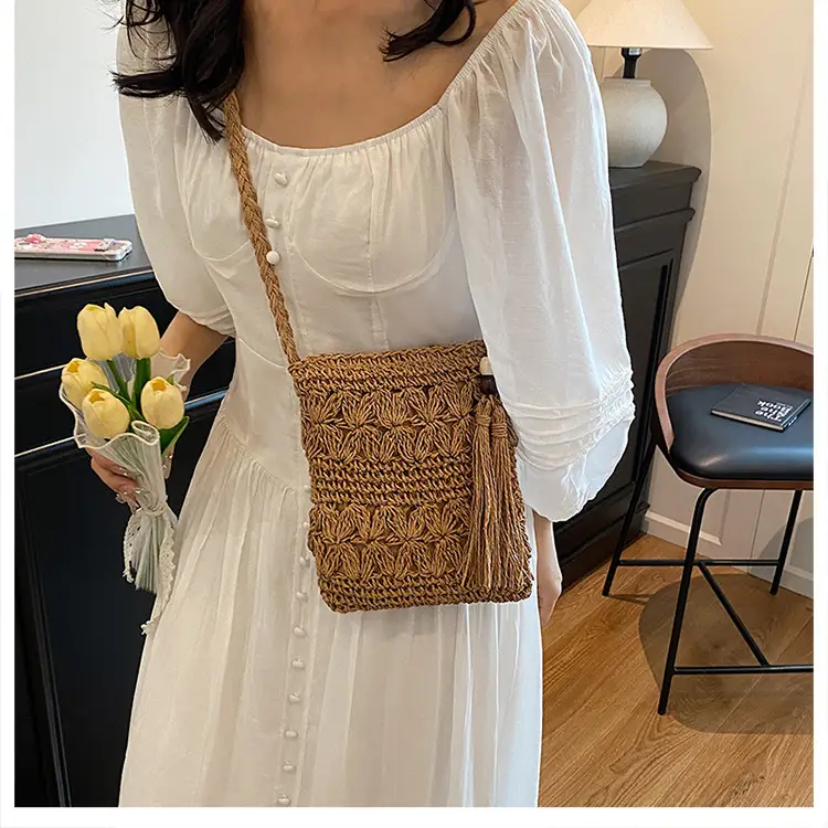 Hand-Woven Straw Crossbody Bag for Women — feature 23