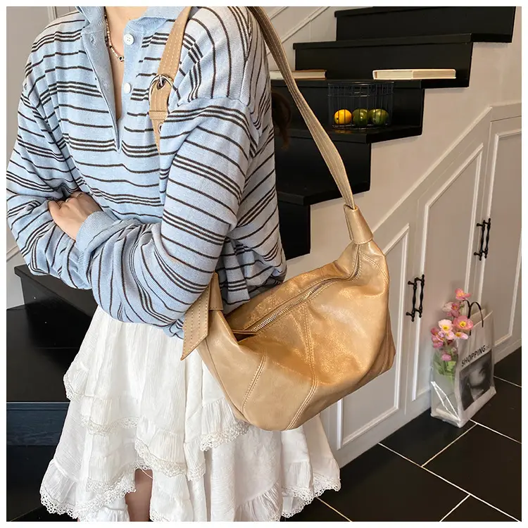 Nude Leather Crossbody Bag for Women 2025 — feature 14