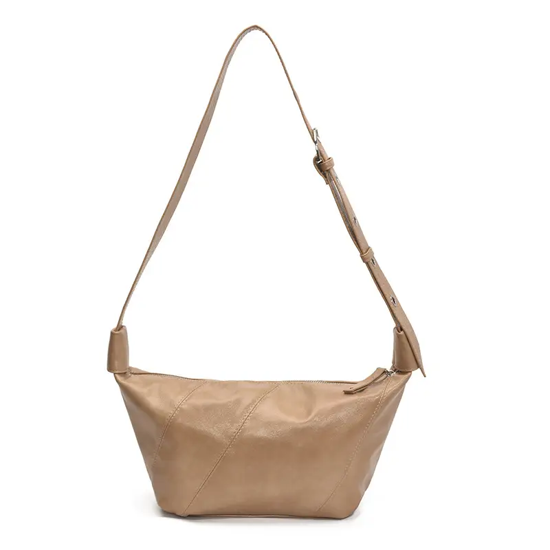 Nude Leather Crossbody Bag for Women 2025 - Image 3