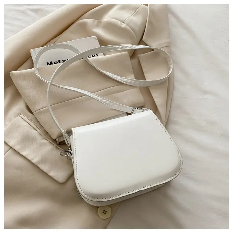 Trendy White Square Shoulder Crossbody Bag for Women — feature 22