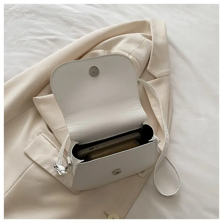 Trendy White Square Shoulder Crossbody Bag for Women — feature 23