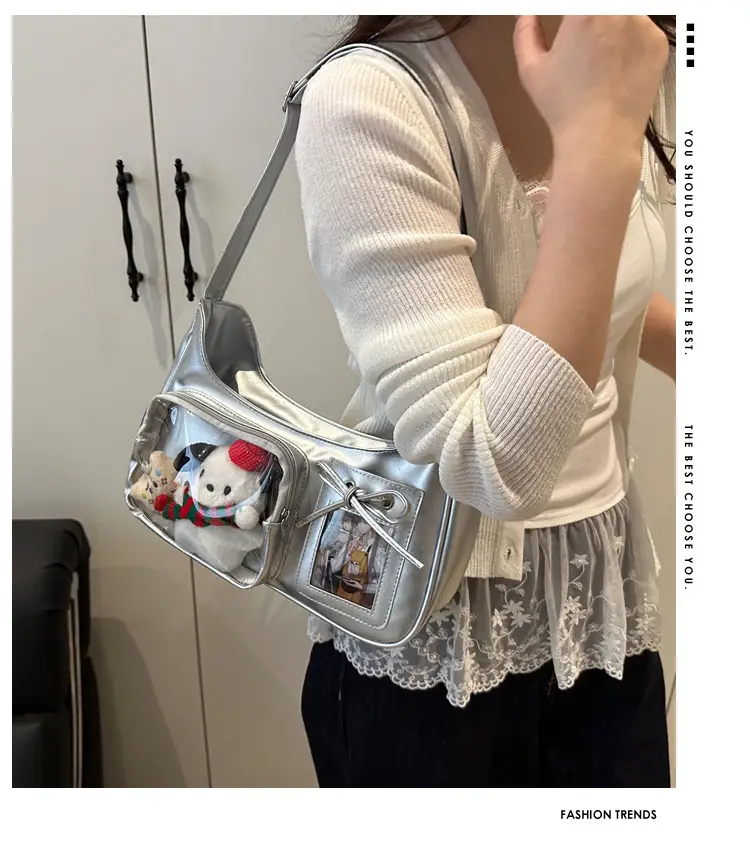 2025 Japanese Style Transparent Crossbody Bag for Women — feature 1