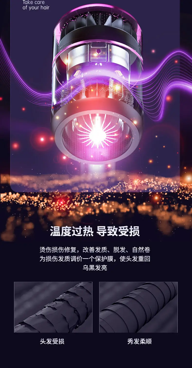 Electric Hair Dryer with Negative Ion Technology — feature 17