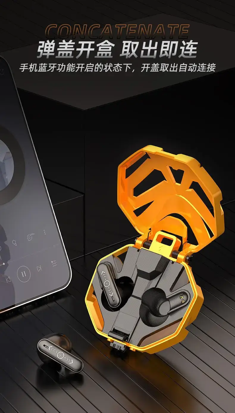 Cross-Border Gaming Wireless Bluetooth Headset Low Latency Long Battery — feature 12