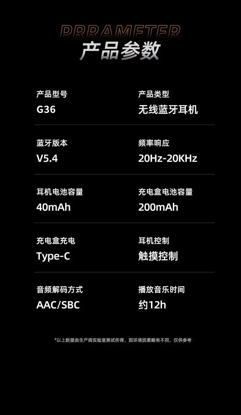 Cross-Border Gaming Wireless Bluetooth Headset Low Latency Long Battery — feature 14