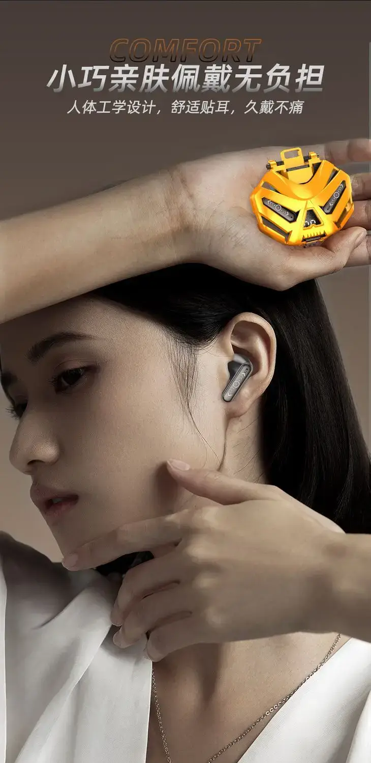 Cross-Border Gaming Wireless Bluetooth Headset Low Latency Long Battery — feature 9