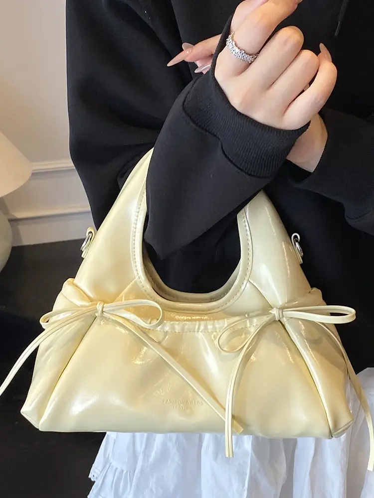 Pink Knot Bow Wrist Bag for Women 2025 - Image 8