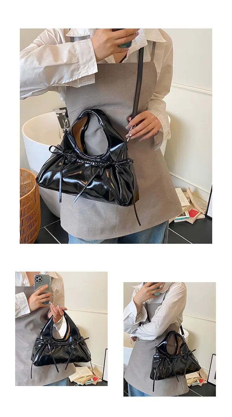 Pink Knot Bow Wrist Bag for Women 2025 — feature 13