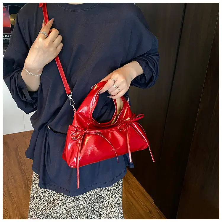 Pink Knot Bow Wrist Bag for Women 2025 — feature 20