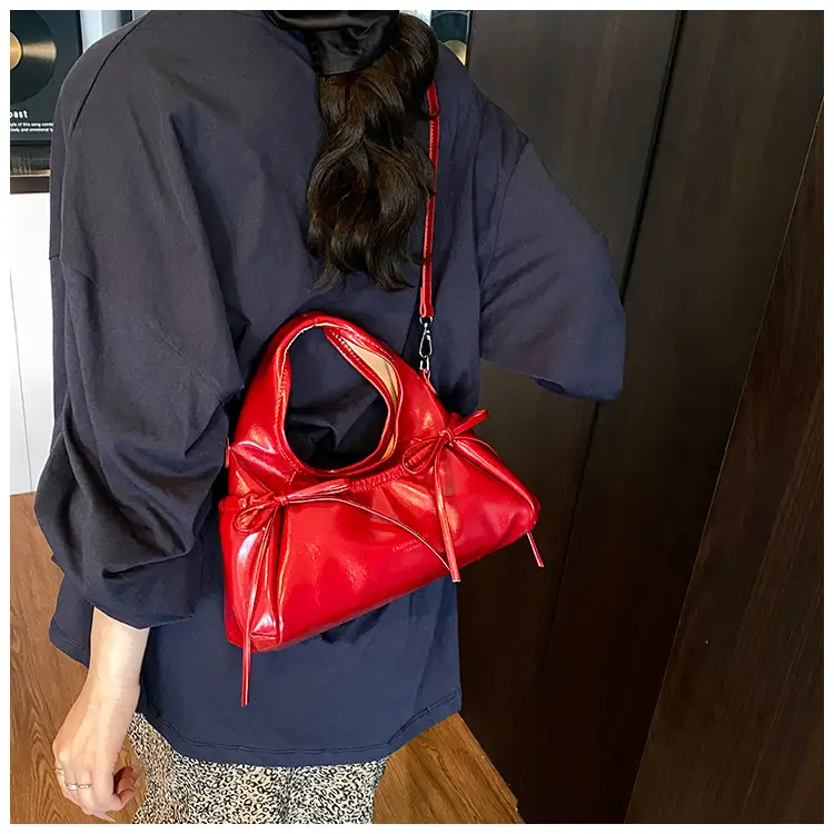 Pink Knot Bow Wrist Bag for Women 2025 — feature 21