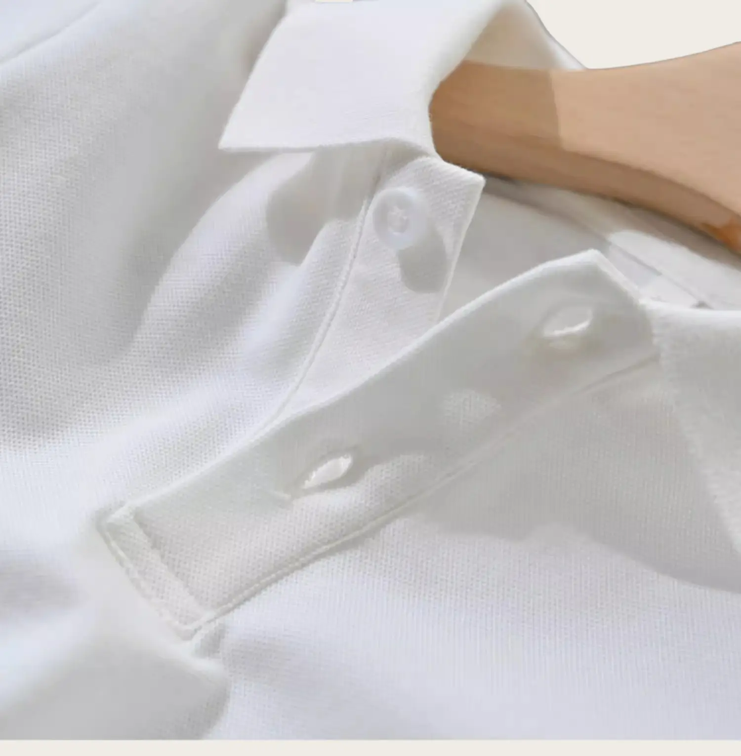 Tiny Angel Polo Collar Short Sleeve Boys Girls White — feature 20
