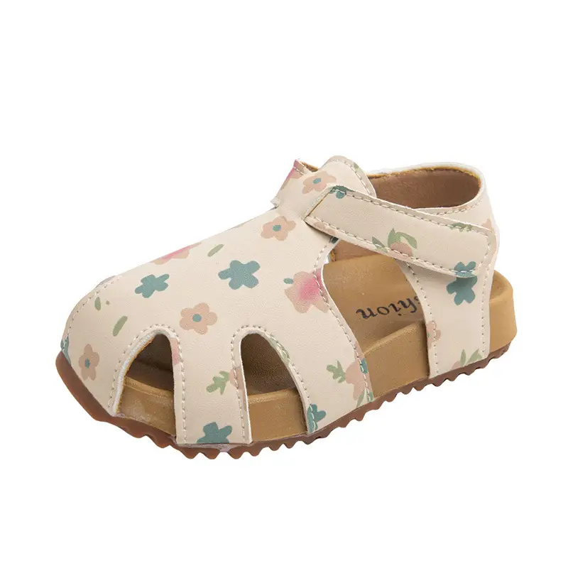 Girls Printed Sandals Korean Style 2026
