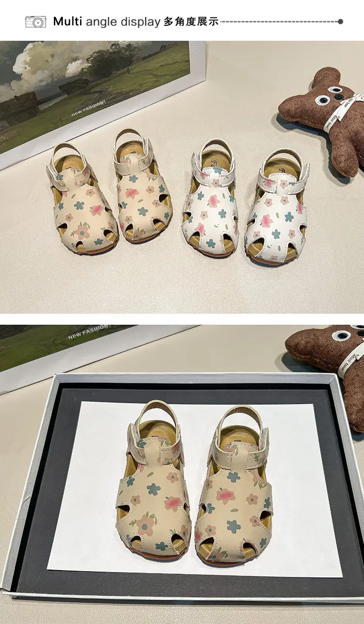Girls Printed Sandals Korean Style 2026 — feature 7
