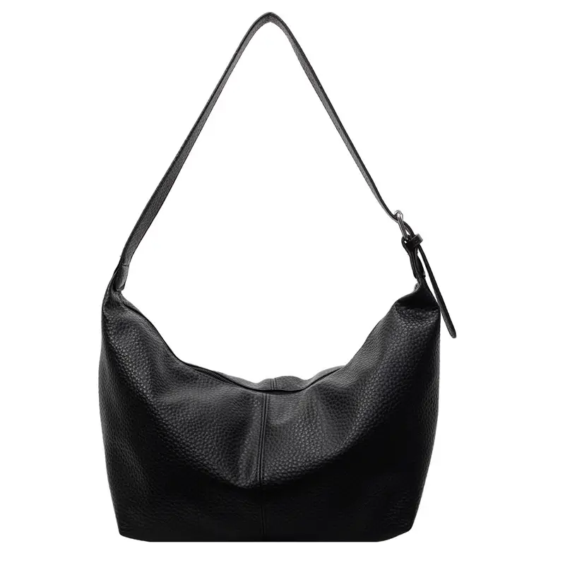 Women's Beige Leather Shoulder Bag 2025 New Style - Image 2