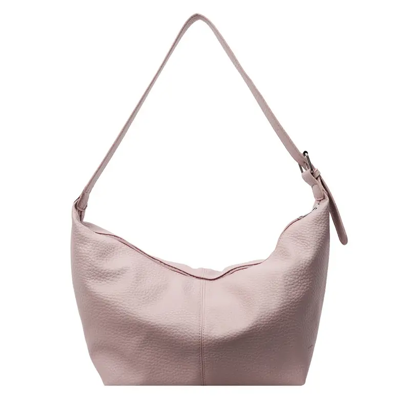 Women's Beige Leather Shoulder Bag 2025 New Style - Image 3