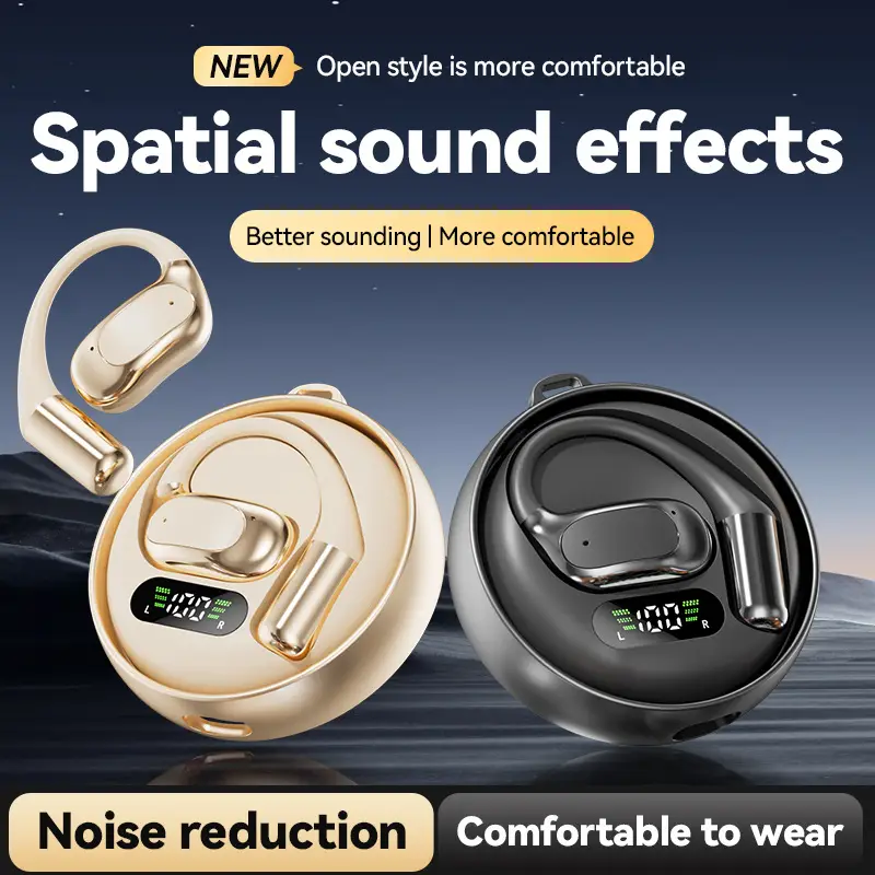 True Wireless Bluetooth Earphones with Smart AI Translation & Long Battery