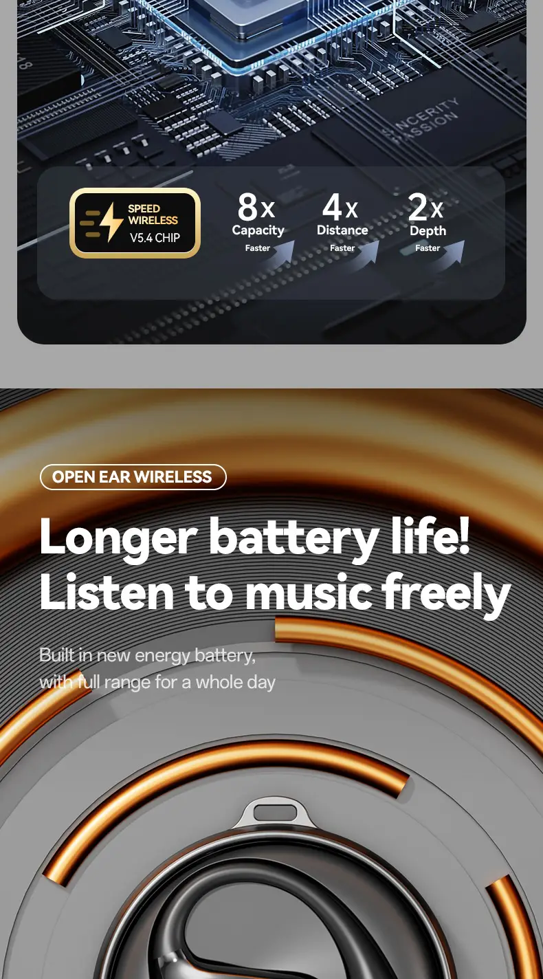 True Wireless Bluetooth Earphones with Smart AI Translation & Long Battery — feature 17