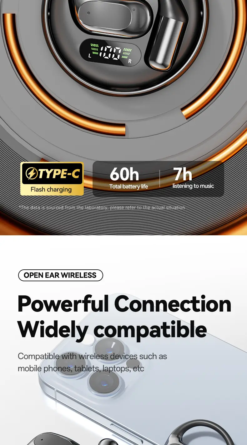 True Wireless Bluetooth Earphones with Smart AI Translation & Long Battery — feature 18