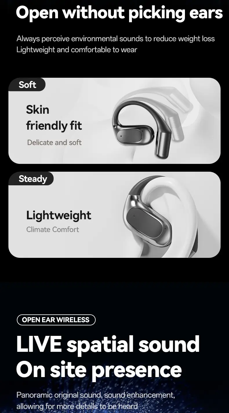 True Wireless Bluetooth Earphones with Smart AI Translation & Long Battery — feature 8