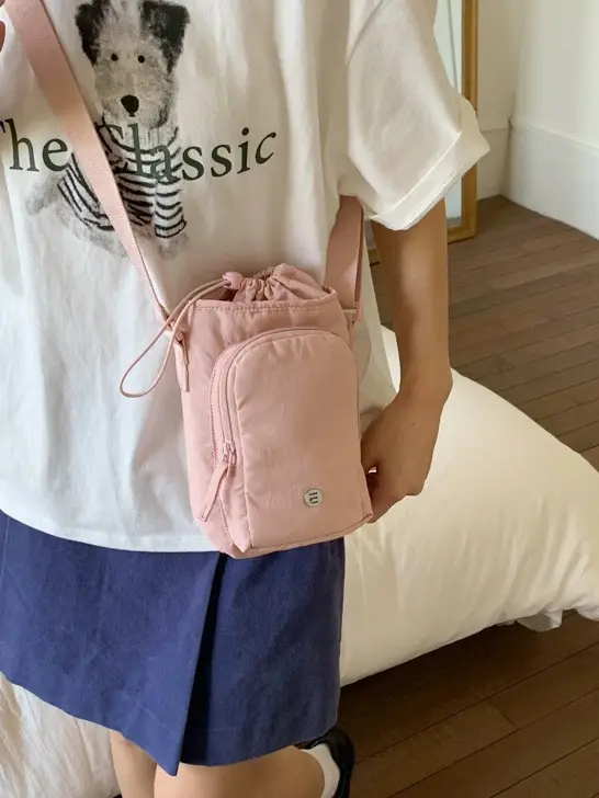 Light Pink Bucket Bag for Women 2025 Summer - Image 7