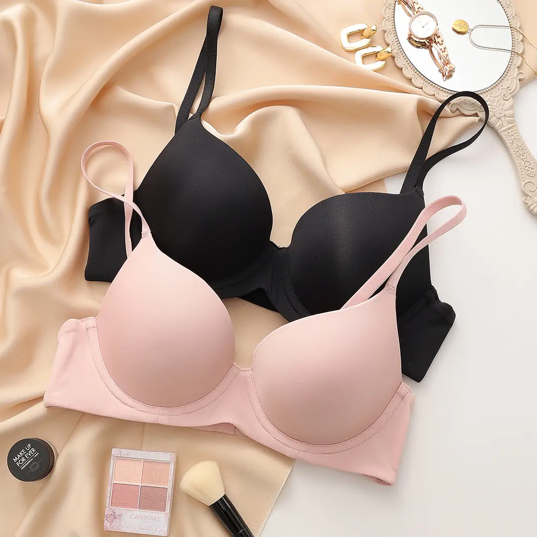 One-Piece Push-Up Soft Underwire Anti-Sagging Bra for Women with Large Busts, Minimizing Bra for Summer, Seamless and Beautiful Back Design