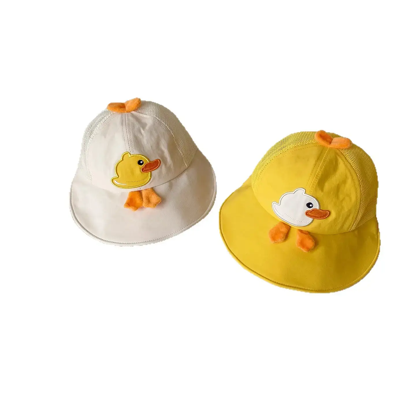 Yellow Duck Cap for Kids Boys Girls