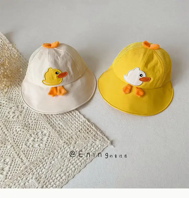 Yellow Duck Cap for Kids Boys Girls — feature 10
