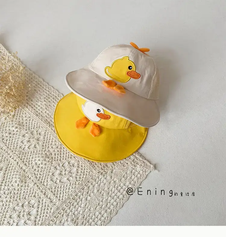 Yellow Duck Cap for Kids Boys Girls — feature 11