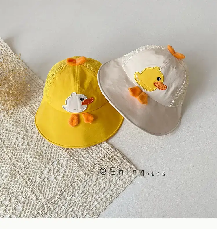 Yellow Duck Cap for Kids Boys Girls — feature 12