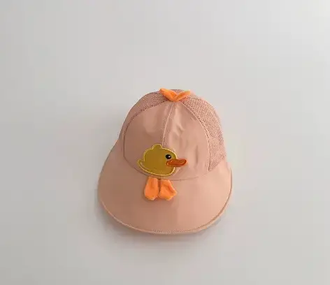 Yellow Duck Cap for Kids Boys Girls