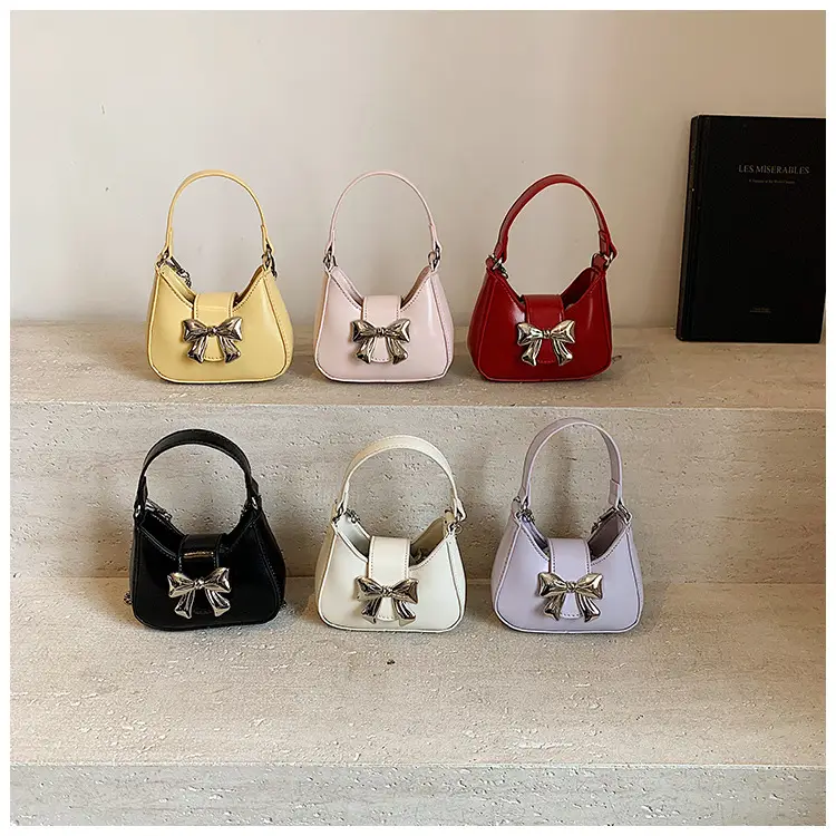 Red Mini Bow Shoulder Crossbody Bag 2024 — feature 1